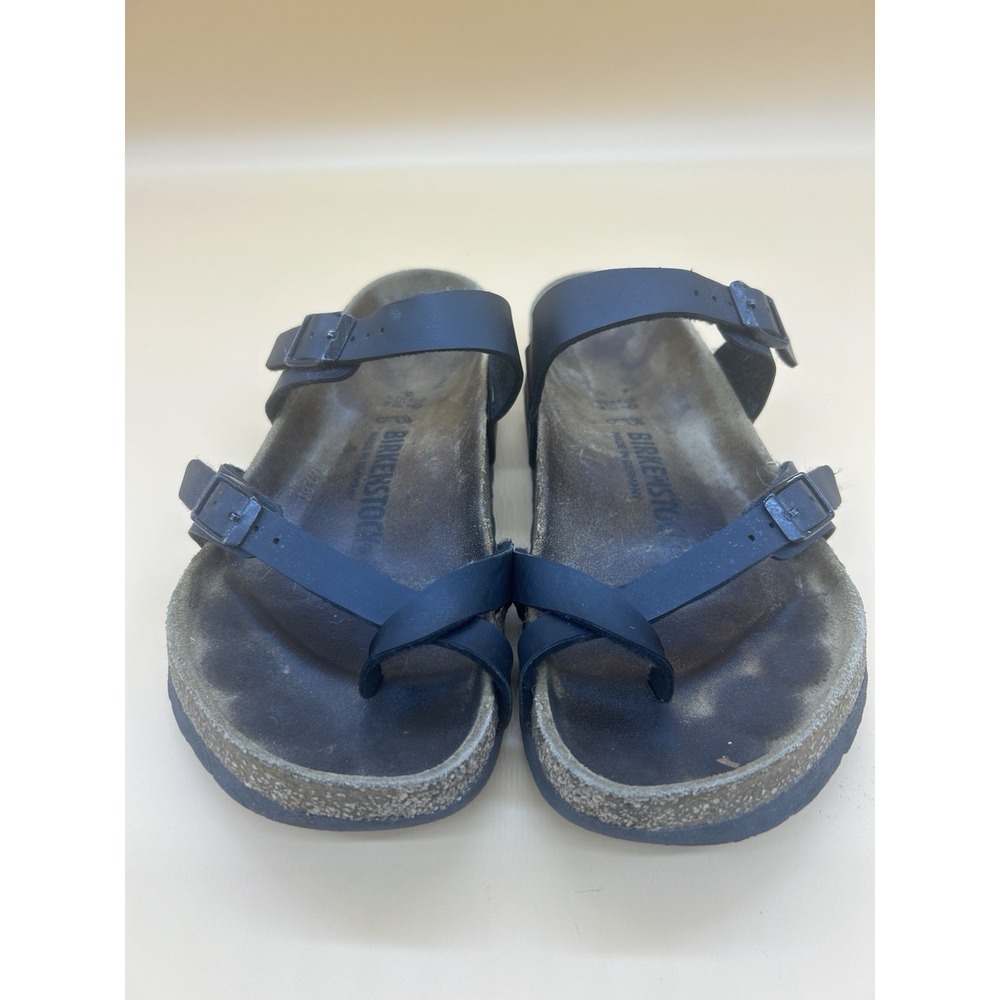 Birkenstock Shoes Womens Size 8 Black Mayari Sandals EU 39 Made in Germany - Picture 2 of 9
